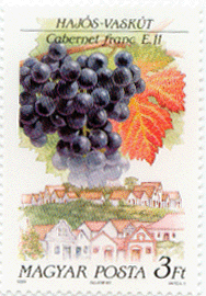 Hungary grape stamp